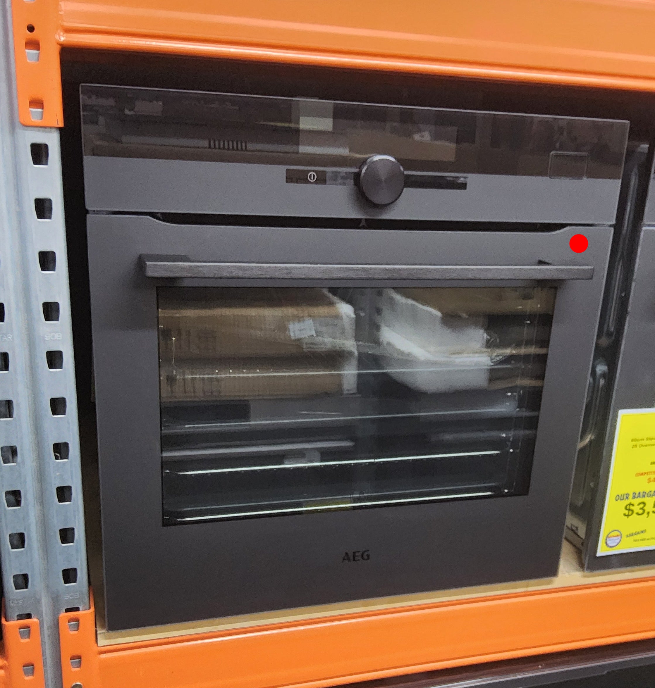 AEG BSK97733PT 60cm SteamCrisp Black Pyrolytic Oven
