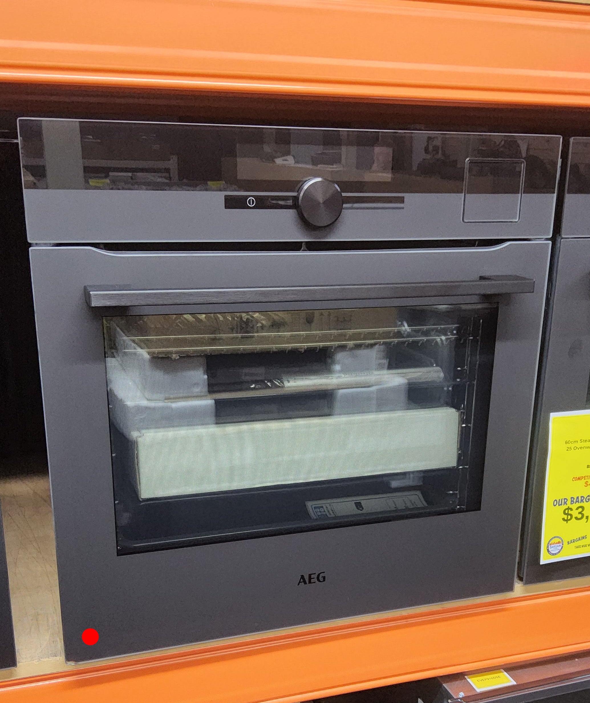 AEG BSK99733PT 60cm Steampro Multifunction 25 Ovenwith Steamify® Matte Black