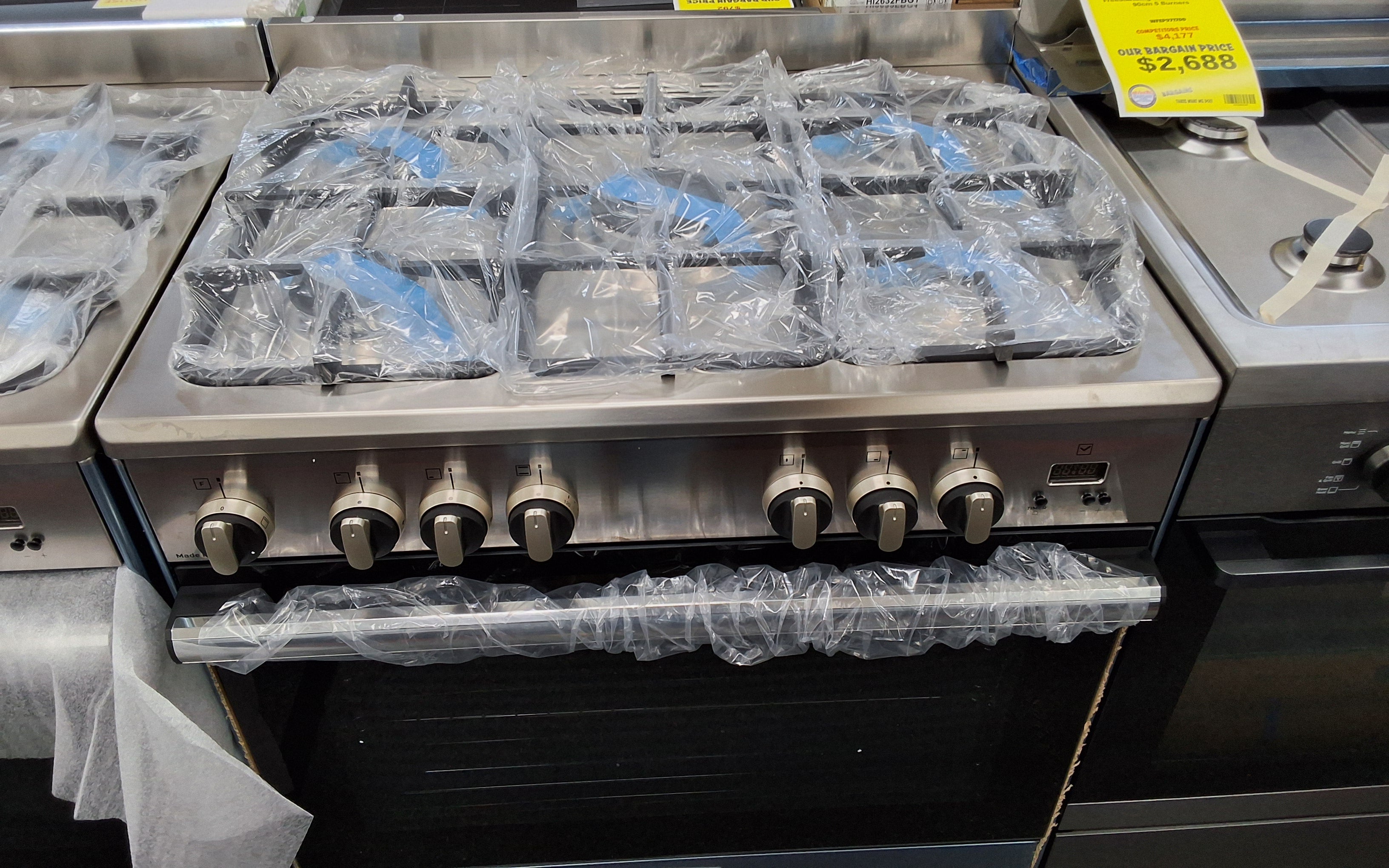 Emilia EM865GGX 80cm Stainless steel Gas Upright Cooker