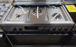 Westinghouse WFEP9757DD 90cm Induction Pyrolytic Freestanding Oven with AirFry Dark Stainless Steel