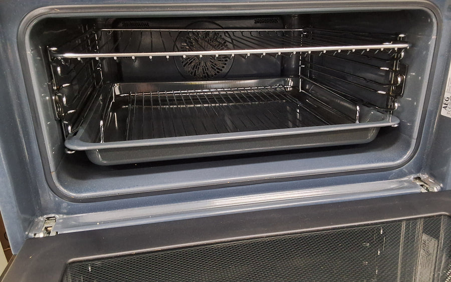 AEG KMK761000M 450mm CombiQuick Combi Compact Oven Microwave