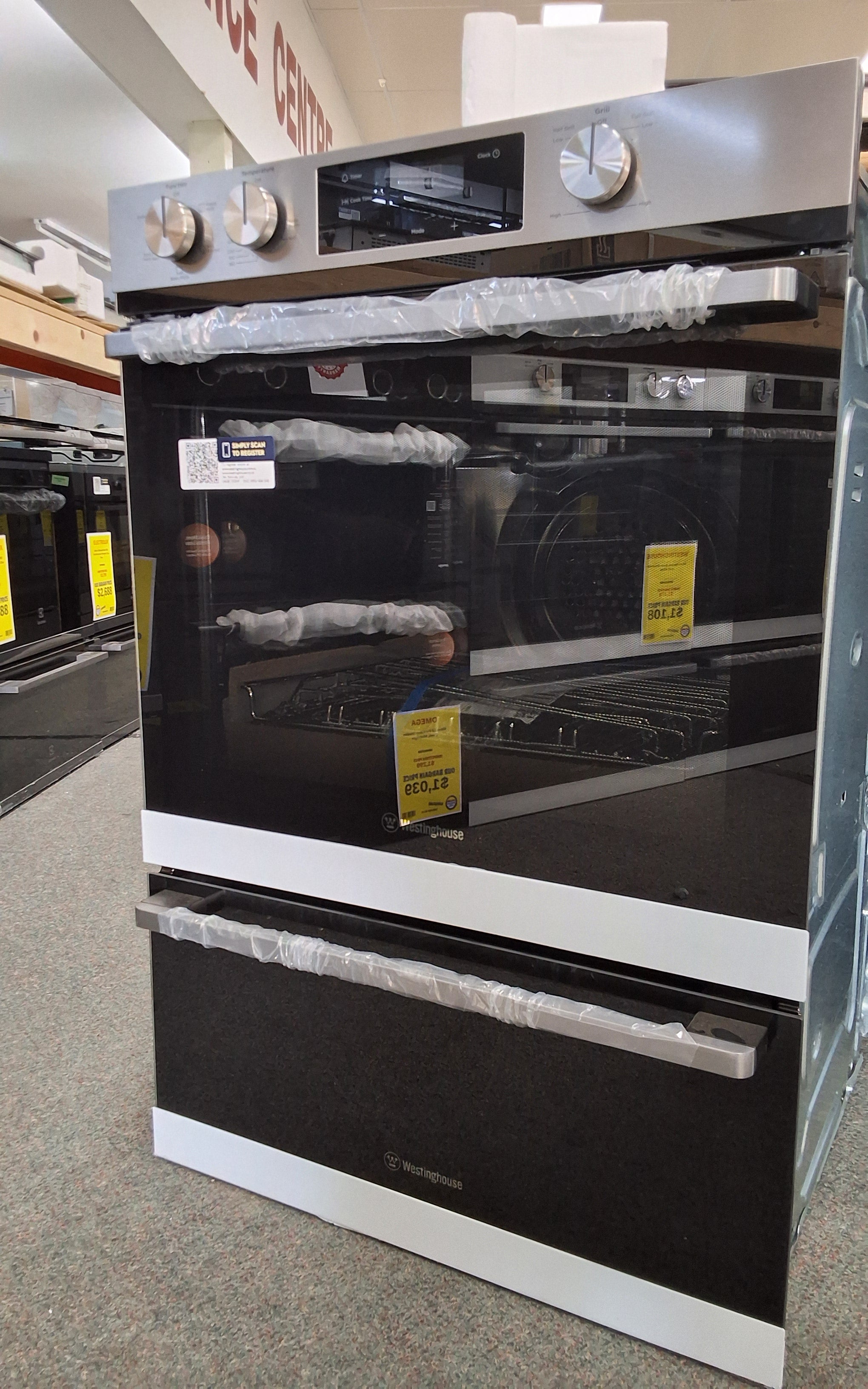 Westinghouse WVE6565SD  60cm Multi-Function Stainless Steel Oven & Grill