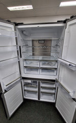 Electrolux EQE5657BA 562L UltimateTaste 700 Quad Door Fridge  Matte Charcoal Black