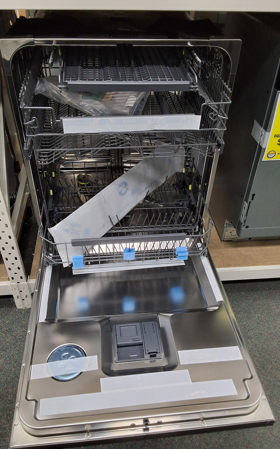 ASKO  DBI364IDBS  Classic Built In Dishwasher 82cm Black S/Steel