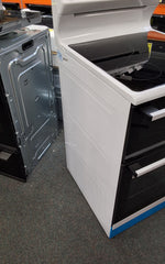 Westinghouse WLE543WCB 54cm Freestanding Electric Oven and Ceramic Cooktop White