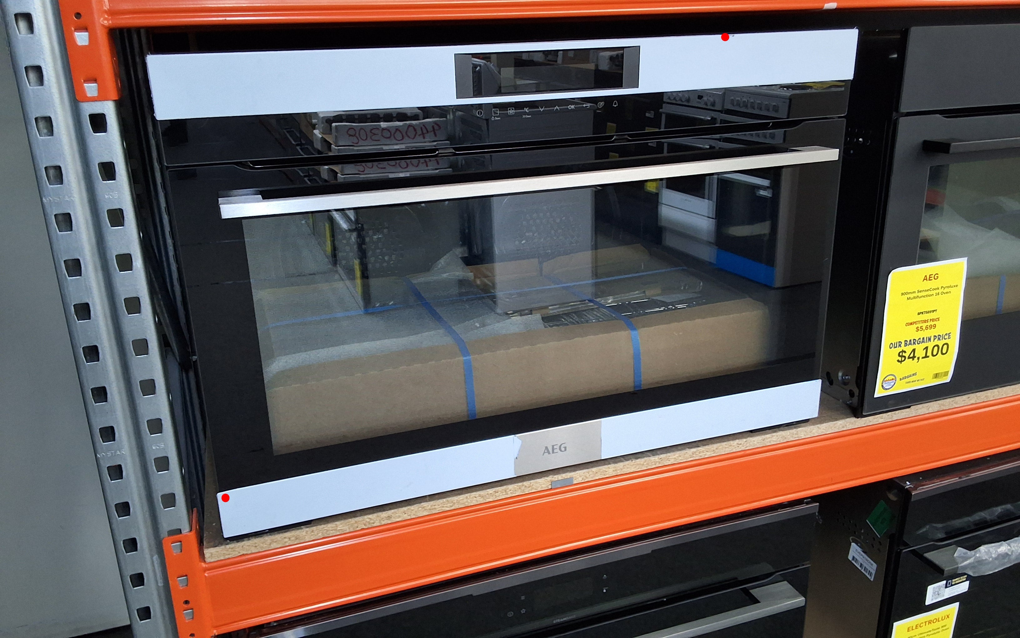 AEG BPK722910M 90cm SenseCook PyroLuxe Oven