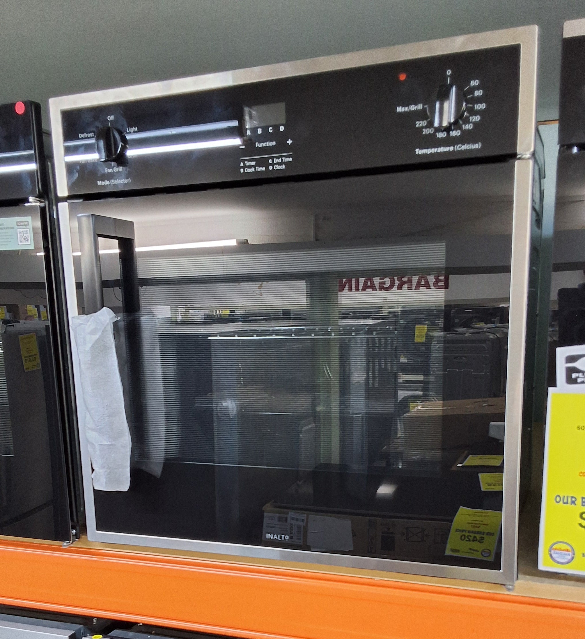 InAlto IOSO605T-R 60cm 5 Function Side-opening Oven Right Hand