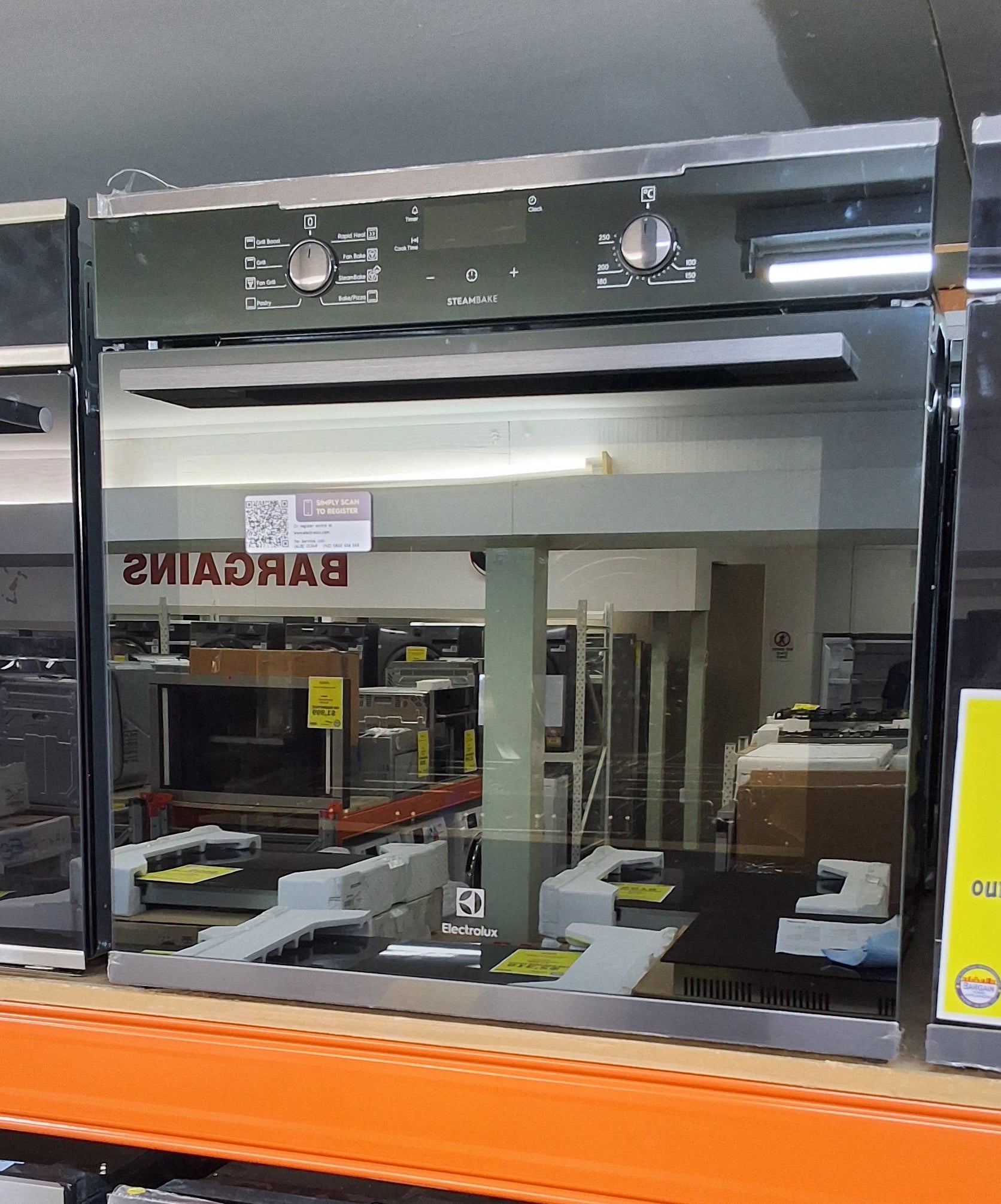 Electrolux EVE614DSE 60CM Single Electric Oven Dark Stainless