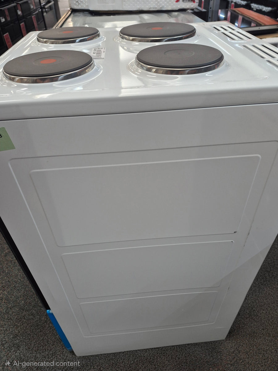 Chef CFE532WB 54cm White Freestanding Cooker