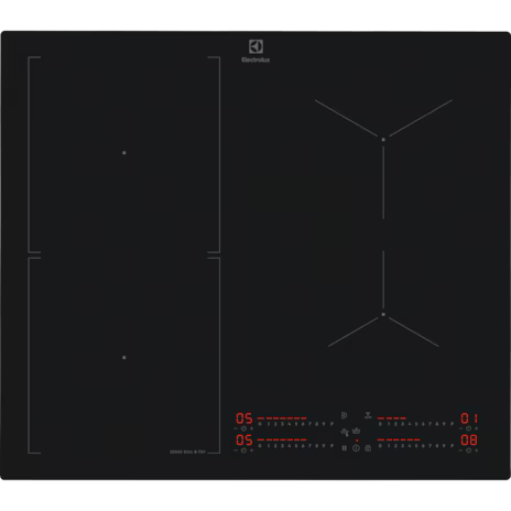 Electrolux KIS67453IT 60cm 4 Zone Induction Cooktop with SaphirMatt SE Surface, Matte Black - 800 Series