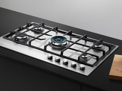 Fisher & Paykel CG905DX1 81444 90cm Gas on Stainless Steel Cooktop