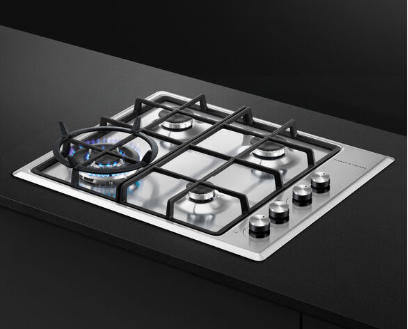Fisher & Paykel CG604CNGX2 81464 60cm Gas on Stainless Steel Cooktop