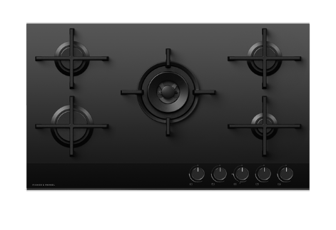 Fisher & Paykel CG905DNGGB4 81980 90cm Gas on Glass Cooktop