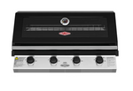 BeefEater BBG1240BB 1200 Series 4 Burner Black Built In BBQ