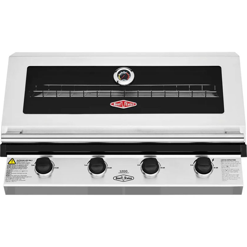 BeefEater BBG1240SB 1200 Series 4 Burner Built In BBQ