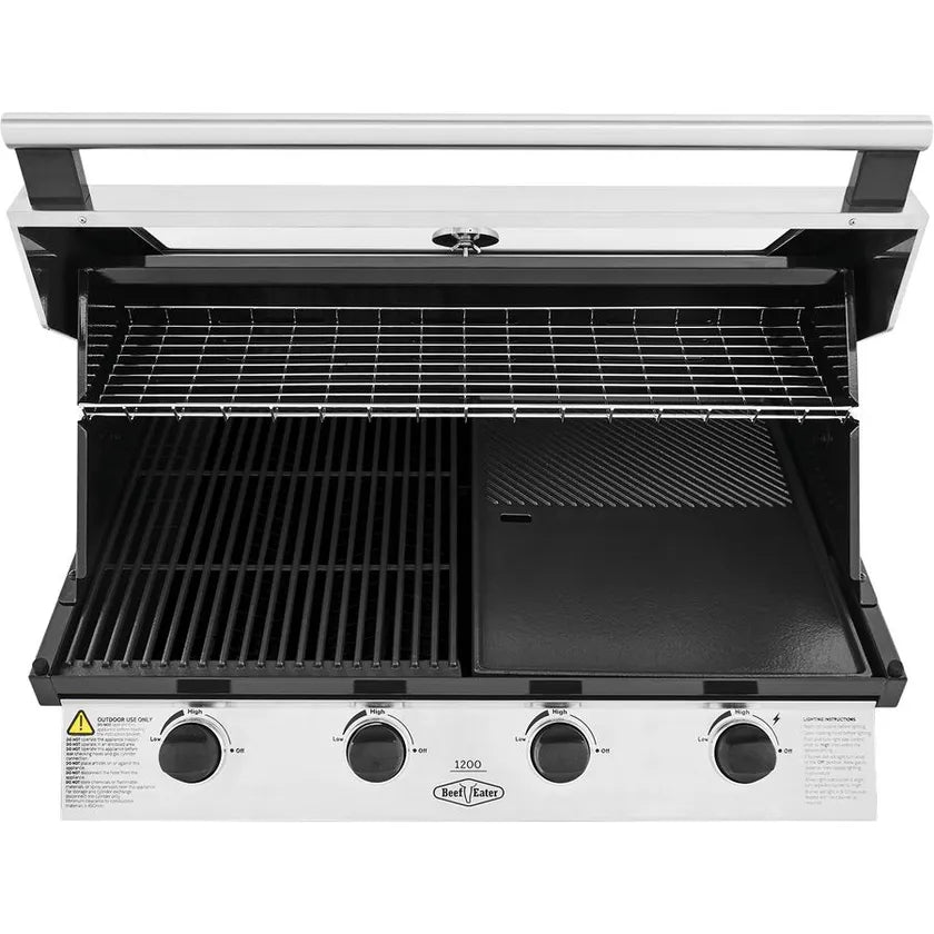 BeefEater BBG1240SB 1200 Series 4 Burner Built In BBQ
