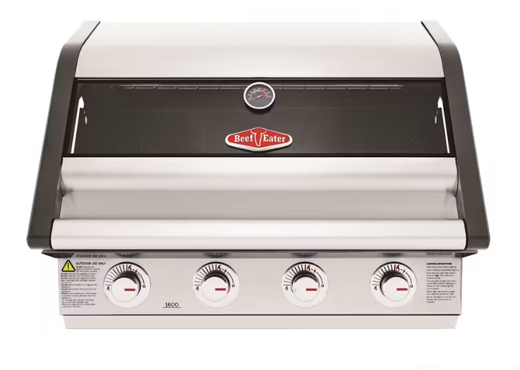 Beef Eater BBG1640SA 1600 Series 4 Burner Built In BBQ