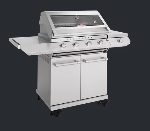 Beef Eater BBG7650SA 7000 Classic 5 Burner Built In BBQ With Free Trolley BTR7841SA