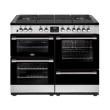 BCC900GTGSS Belling CookCentre Deluxe 90cm Gas-Through-Glass Range Cooker