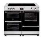 Belling BCC1100ISS 110cm CookCentre Deluxe Induction Range Cooker