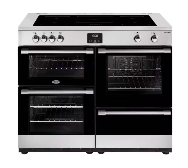 Belling BCC1100ISS 110cm CookCentre Deluxe Induction Range Cooker