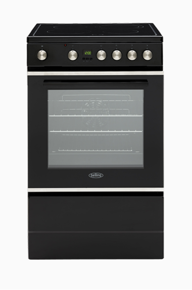 Belling BFS54SCCG 54cm Electric Freestanding Cooker - Ceramic Cooktop & Electric Oven