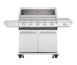 BeefEater BMG7652SA 7000 Classic 5 Burner BBQ WITH Side Burner & Trolley