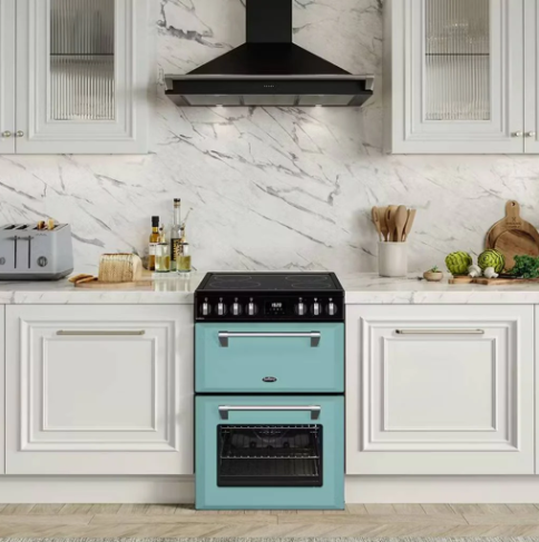 Belling BMR60DOINDCB 60cm Colour Boutique Mini Country Blue Induction Range Cooker