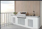 Beefeater BOC2090SA Outdoor Kitchen Double Cupboard Drawer Stainless Steel
