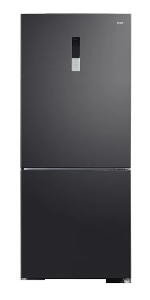 CHiQ CBM395NBS6E 396L Bottom Mounted Fridge Black Steel