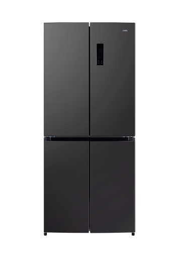 CHiQ CFD502NBS French-Door-Kühlschrank, 502 l, schwarzer Stahl