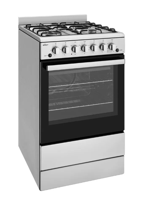 Chef CFG504SCH 54cm Stainless Steel Gas Freestanding Cooker