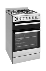 Chef CFG517SCH 54cm Stainless Steel Freestanding Cooker