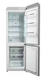 CHiQ CRBM227NW3 231L Retro Style Bottom Mount White Fridge
