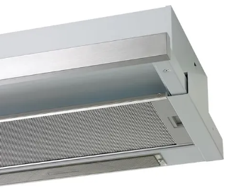 Chef CRR612SB 60cm Ausziehbare Dunstabzugshaube Edelstahlfront