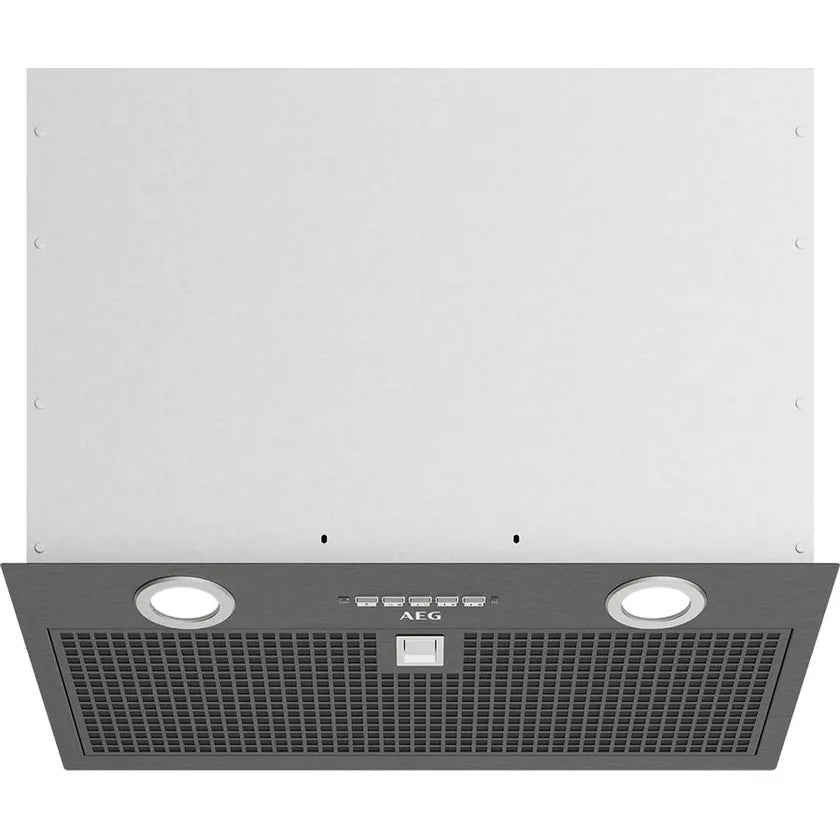 AEG DGE5662HB 52cm Intergrated Rangehood in Dark Stainless Steel with Power Boost