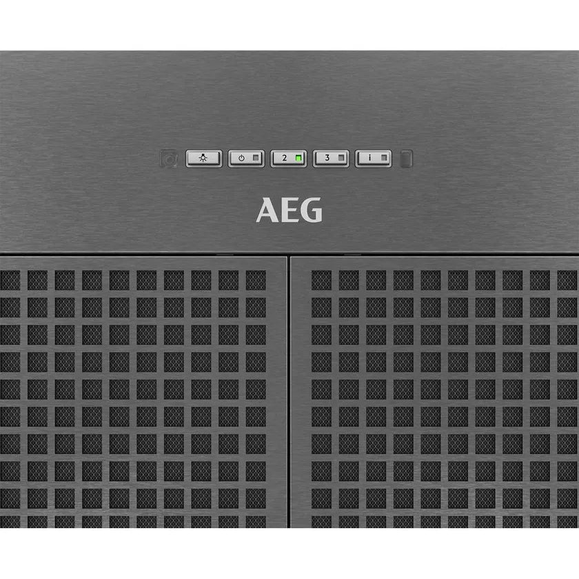 AEG DGE5962HB 86cm Integrated Rangehood in Dark stainless Steel with Power Boost