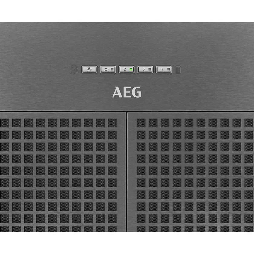 AEG DGE5962HB 86cm Integrated Rangehood in Dark stainless Steel with Power Boost