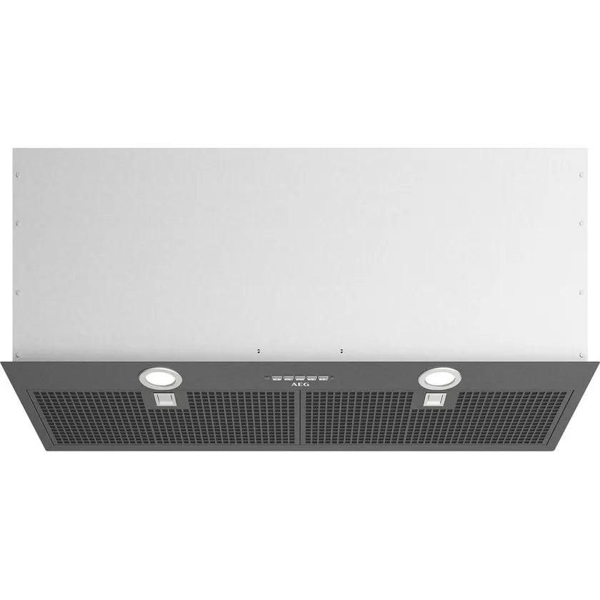 AEG DGE5962HB 86cm Integrated Rangehood in Dark stainless Steel with Power Boost