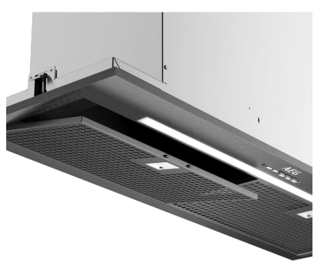 AEG DGE7970HB 86cm Integrated Rangehood Dark Stainless