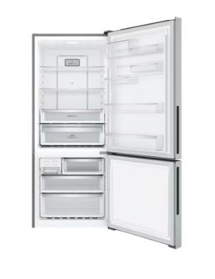 Electrolux EBE4302SD-R Kühlschrank mit Gefrierfach unten, 425 l, UltimateTaste 500, silberfarben 