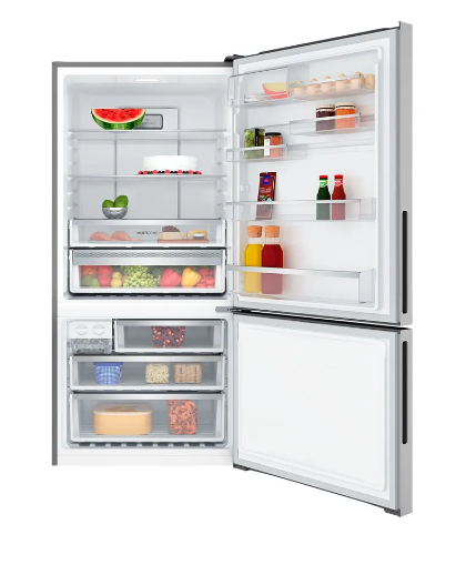 Electrolux EBE5002SD-R 496L UltimateTaste 500 Bottom Freezer Fridge Silver Right Hand