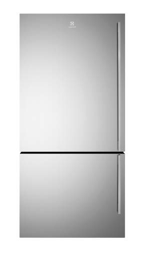 Electrolux EBE5307SC-L 496L UltimateTaste 500 Bottom Freezer Fridge Natural Stainless Steel Left Hand