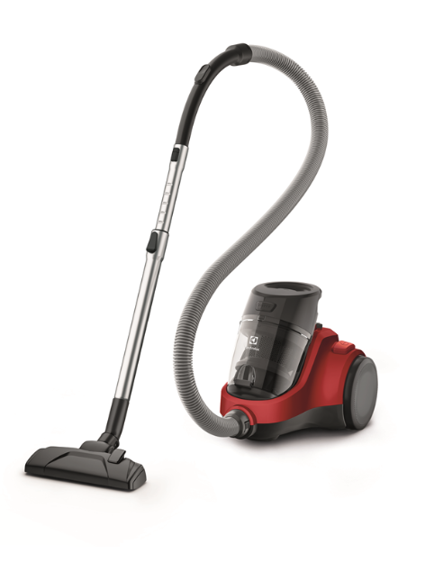Electrolux EC41-4ANIM Ease C4 Pet Canister Bagless Vacuum Cleaner Chili Red