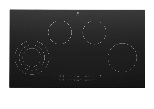 Electrolux EHC944BE 90cm UltimateTaste 300 4 Zone Ceramic Cooktop