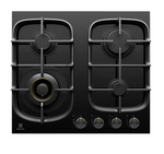 Electrolux EHG645BE 60cm UltimateTaste 500 4 Burner Gas Cooktop