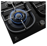 Electrolux EHG645BE 60cm UltimateTaste 500 4 Burner Gas Cooktop