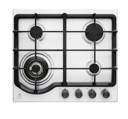 Electrolux EHG645SE 60cm UltimateTaste 500 4 burner gas cooktop