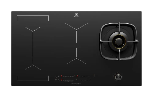 Electrolux EHH957BE 90cm UltimateTaste 900 Hybrid Gas and Induction Cooktop