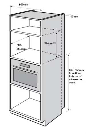 Electrolux EMB2529DSD 25L Built In Combination Microwave Oven